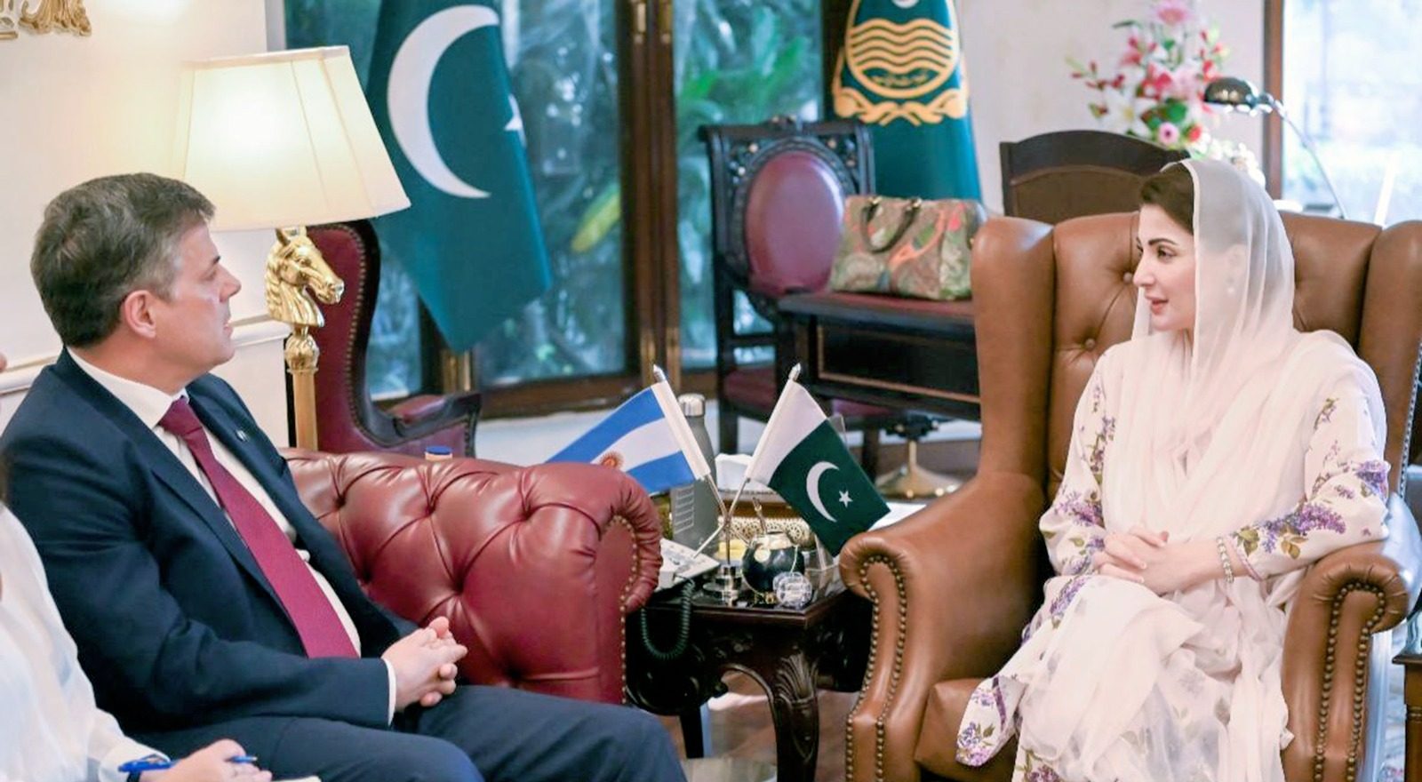 CM Maryam Nawaz Meets Argentine Ambassador to Discuss Collaboration