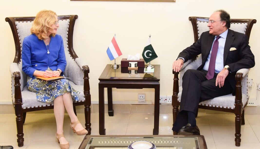 Dutch Envoy Meets Pakistani Finance Minister to Bolster Bilateral Relations