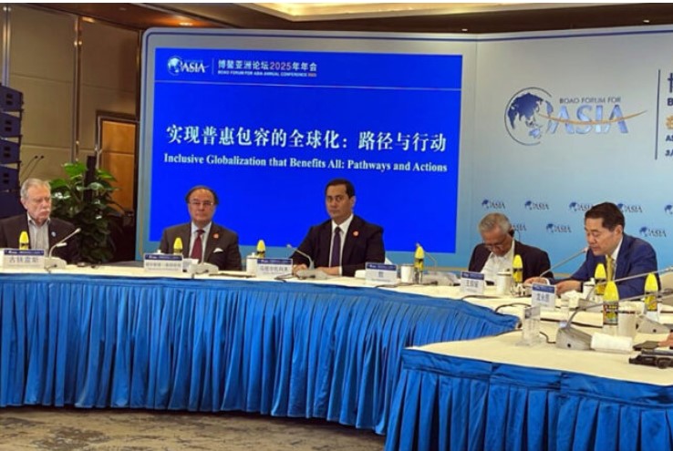 Finance Minister Call for Inclusive Globalization at Boao Forum