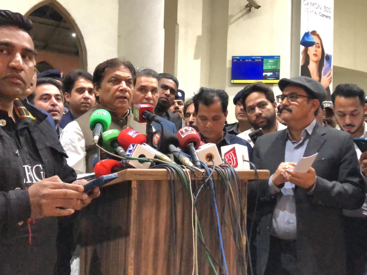 Railway Minister Hanif Abbasi Pledges to Counter Conspiracies Against Pakistan