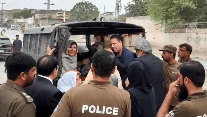 Seven Arrested Outside Adiala Jail Including Imran Khan’s Sisters