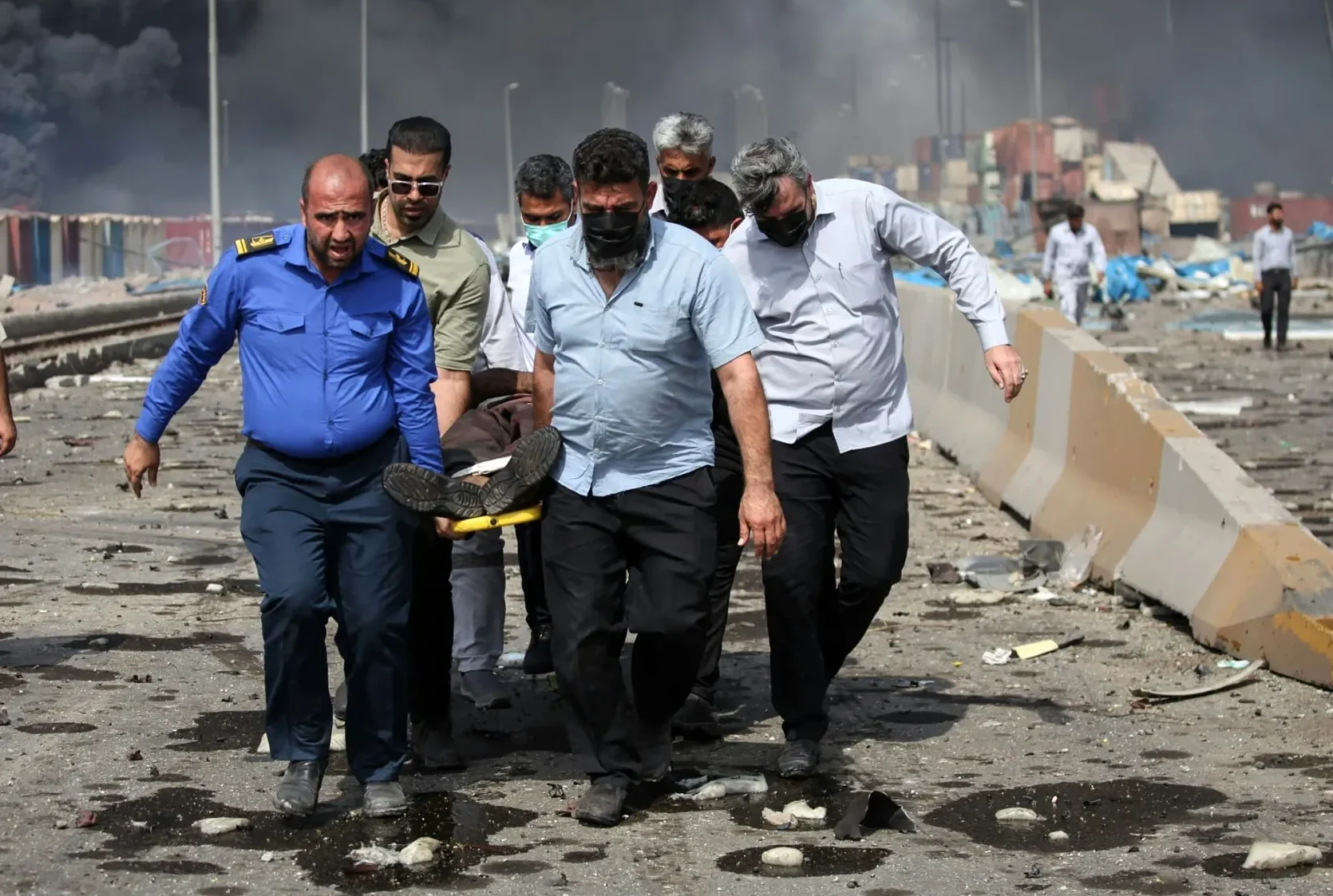 Russia Dispatches Emergency Teams to Iran After Deadly Shahid Rajaee Port Explosion