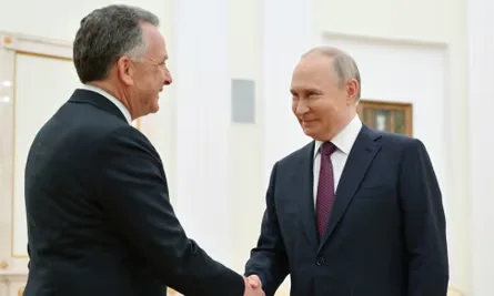 Trump’s Special Envoy Meets Putin in Moscow Hours After Russian General’s Killing