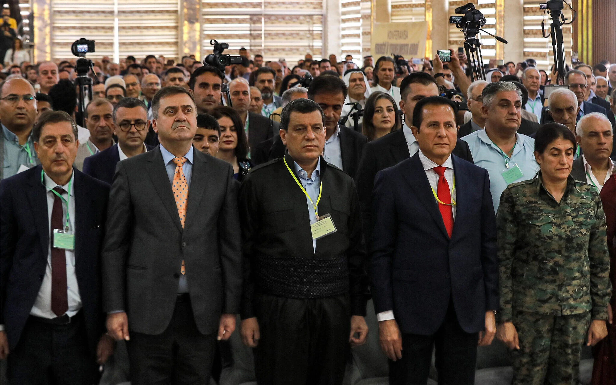 Kurdish Leaders in Syria Unite for Vision of Post-Assad Future