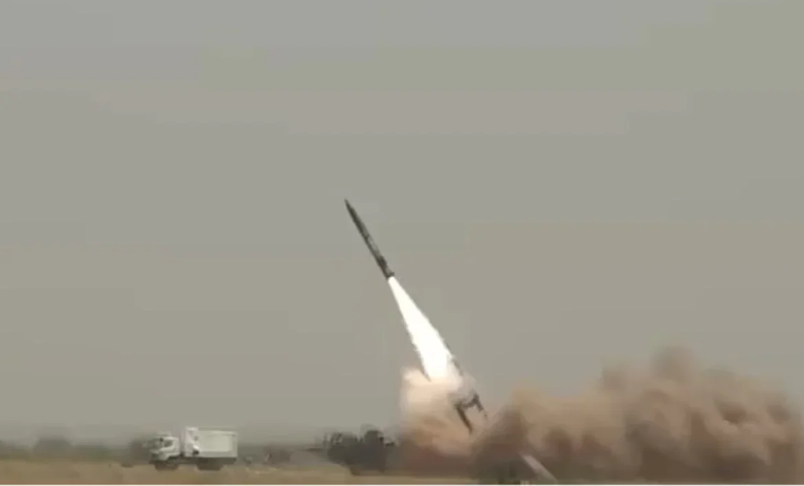 Pakistan Successfully Test-Fires Abdali Missile System with 450-Kilometer Range