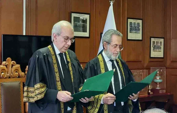 Justice Munib Akhtar takes oath as Acting Chief Justice of Pakistan