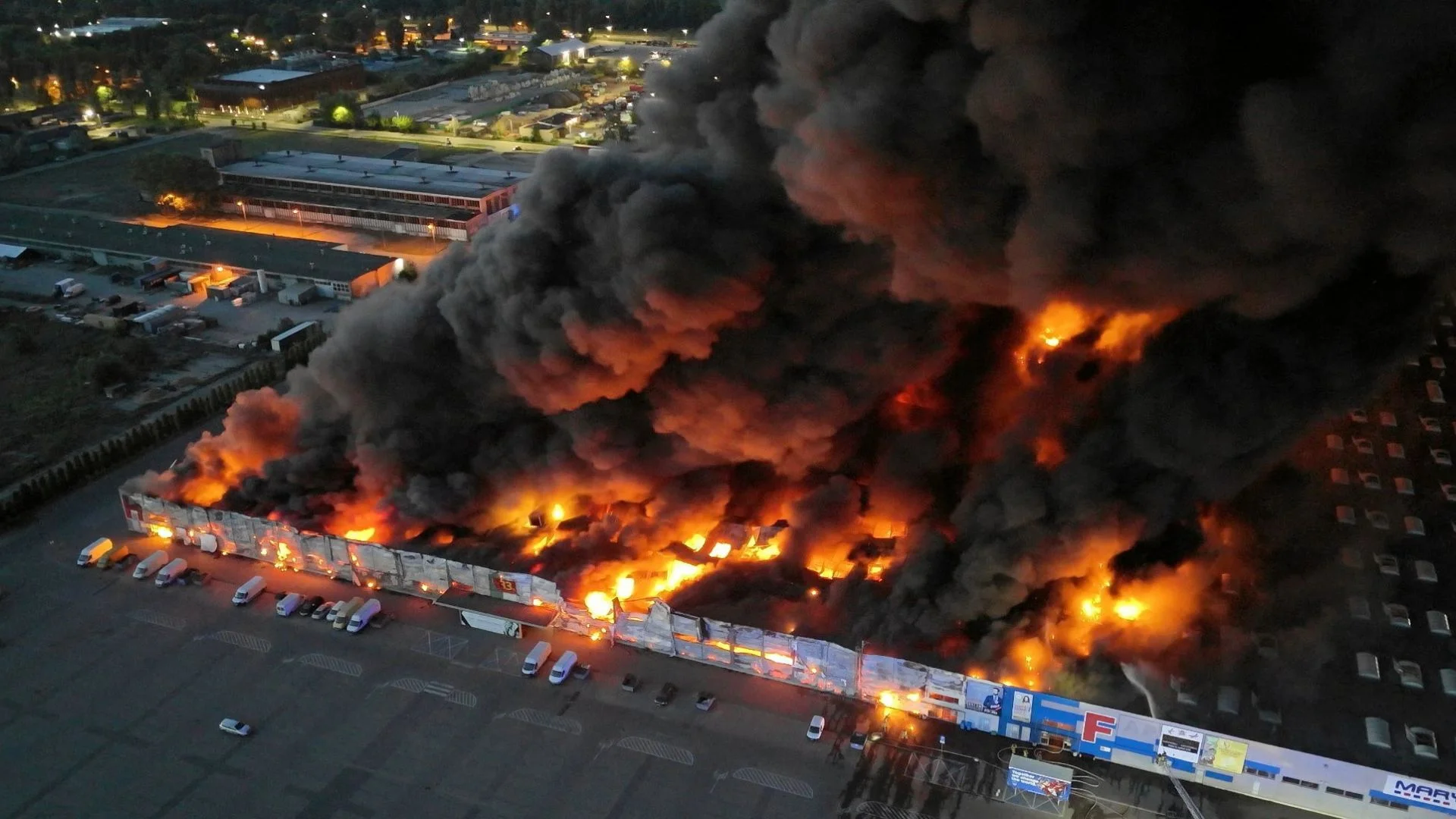 Poland Blames Russian Intelligence for Devastating Warsaw Shopping Center Arson