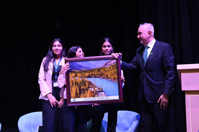 Ambassador Tirmizi Urges Youth to Lead Global Change at NLCSDMUN 2025 in Abu Dhabi