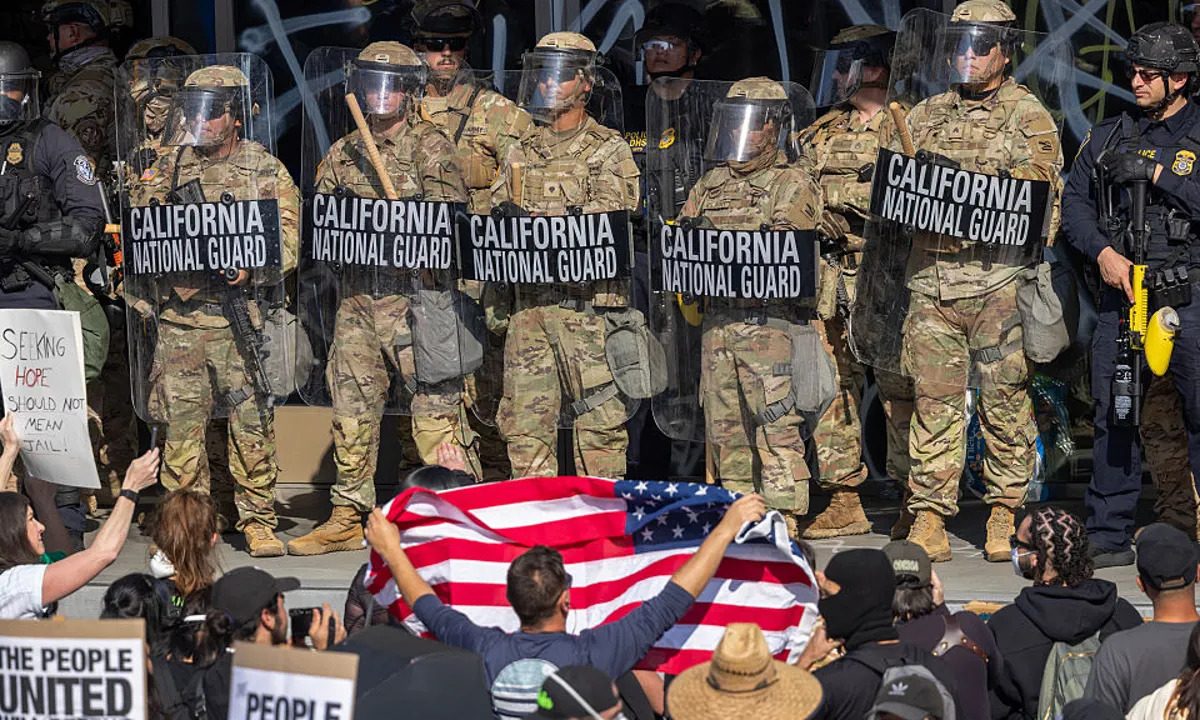 California Seeks Court Order to Block Military Use