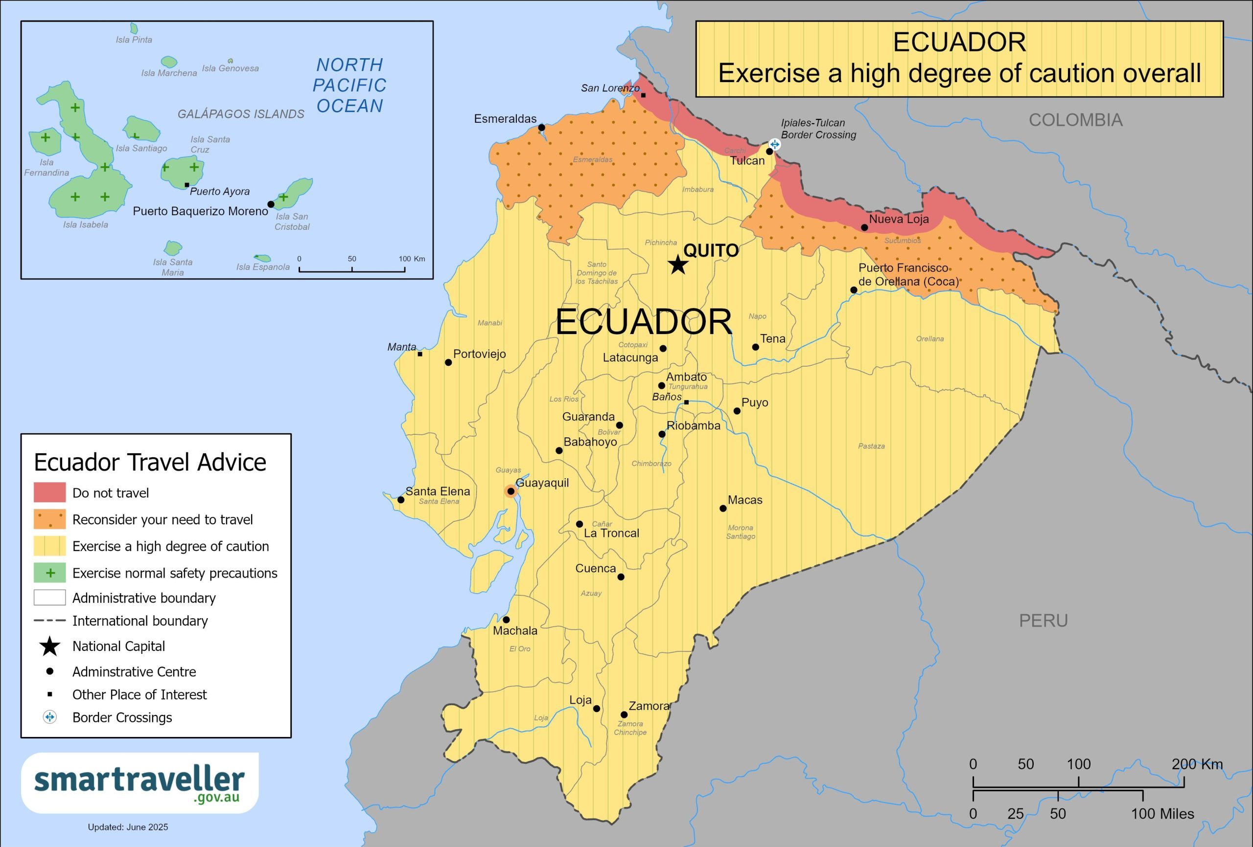 Ecuador Ends Visa-Free Transit for 45 Countries Amid Border Security Push