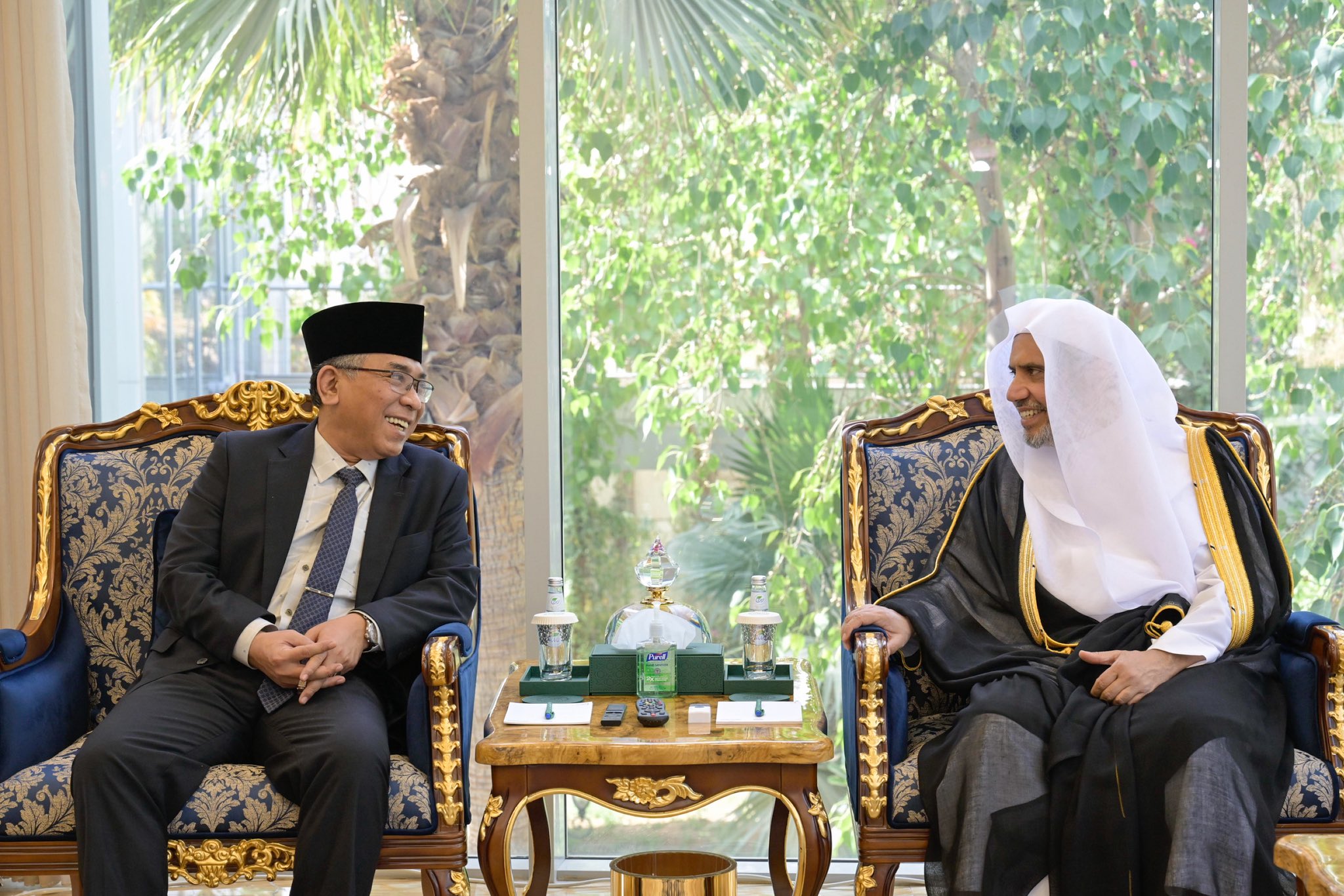 MWL Chief Meets Indonesian Muslim Leader to Bolster Strategic Ties