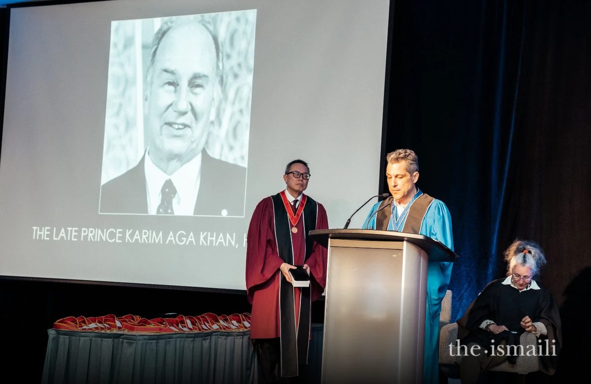 Mawlana Shah Karim Honoured by Canadian Architectural Institute for Global Legacy