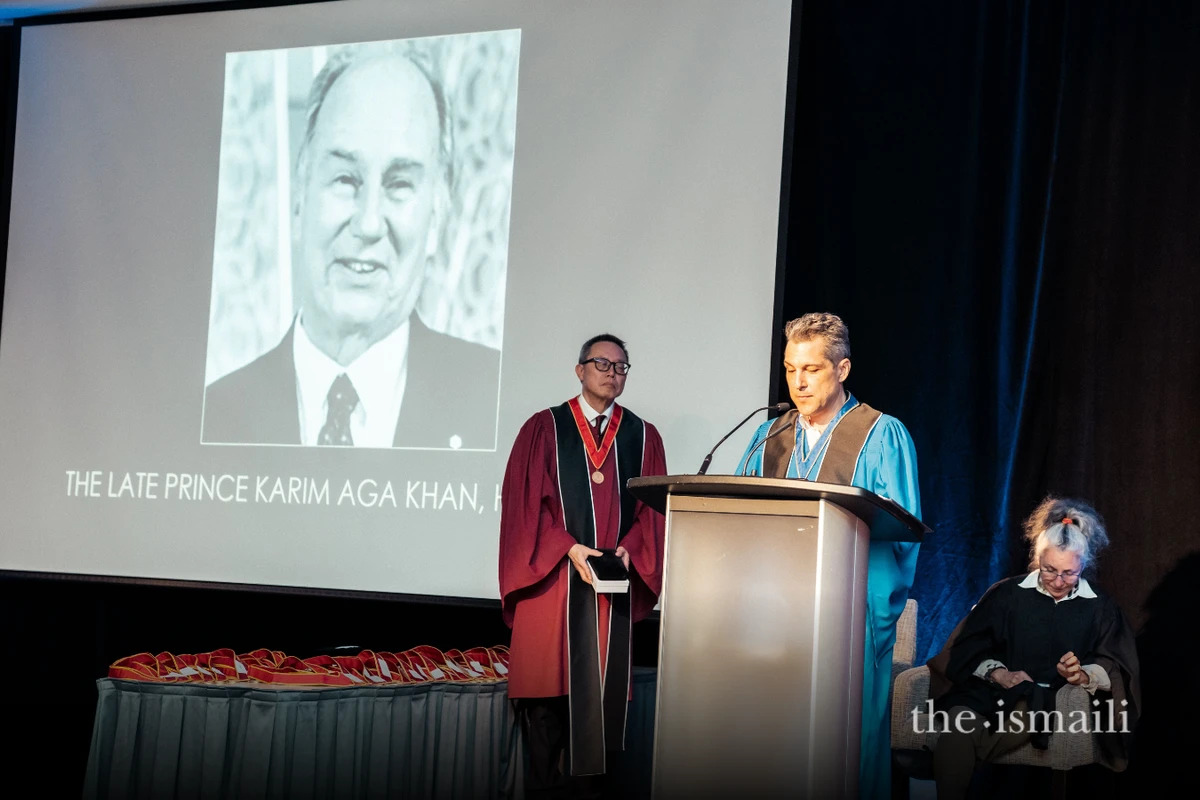 Mawlana Shah Karim Honoured by Canadian Architectural Institute for Global Legacy