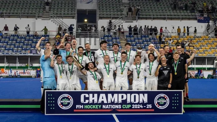 New Zealand Crush Pakistan 6-2 to Win FIH Hockey Nations Cup