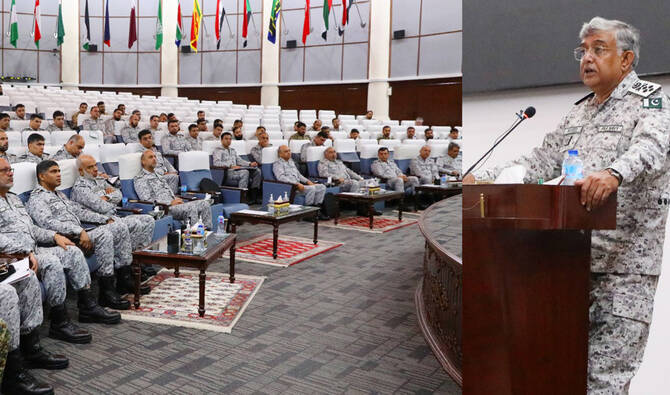 Pakistani Nawy Naval Chief Admiral Naveed Ashraf Calls for Modern Warfare Reforms