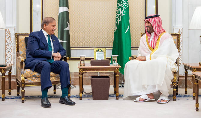 Prime Minister Shehbaz, Saudi Crown Prince Hold Talks on Middle East Tensions