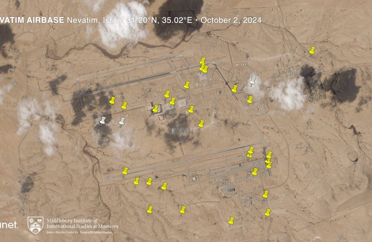 Iranian Missiles Strike Five IDF Bases During 12-Day War, Satellite Data Reveals