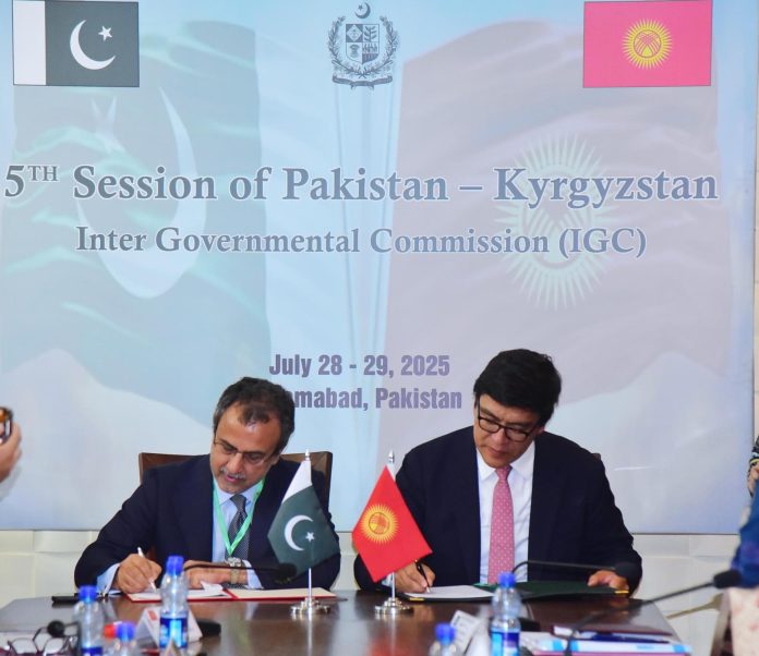 Pakistan Aims to Boost Trade with Kyrgyzstan to $100 Million Amid Strategic Talks