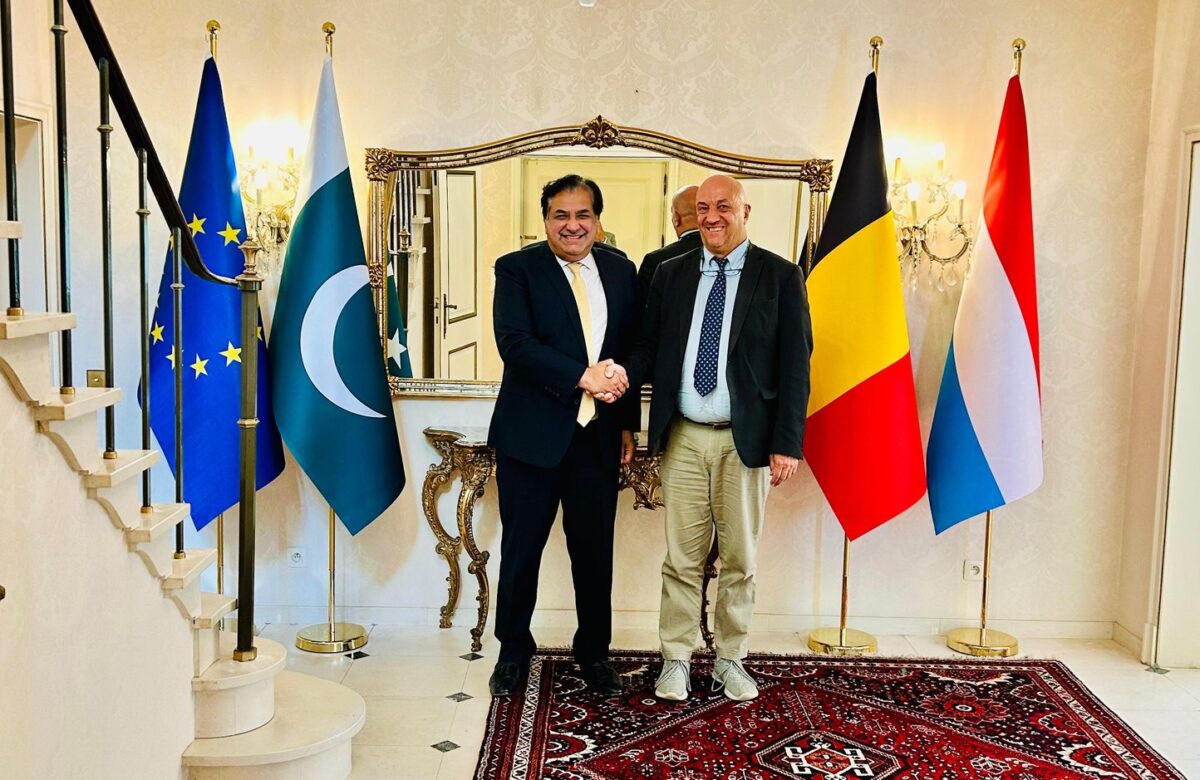 Pakistani Envoy Meets EU Special Envoy to Boost Security Ties