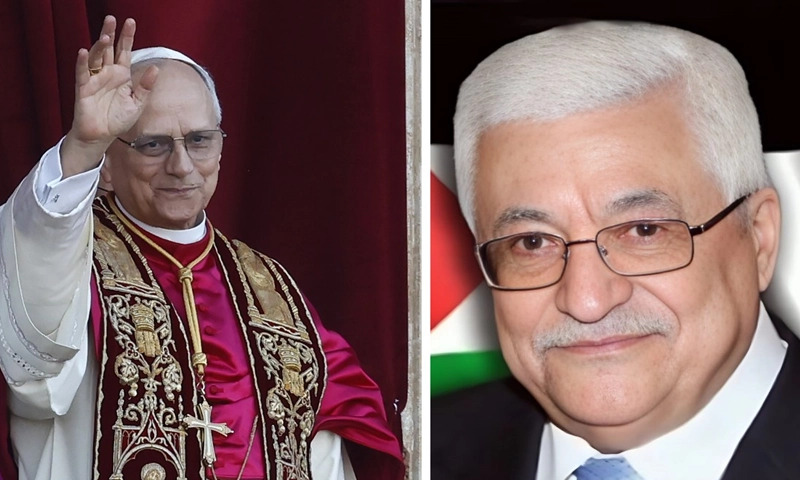 Pope Urges Protection of Civilians, Sacred Sites in Phone Call with Palestinian President Abbas