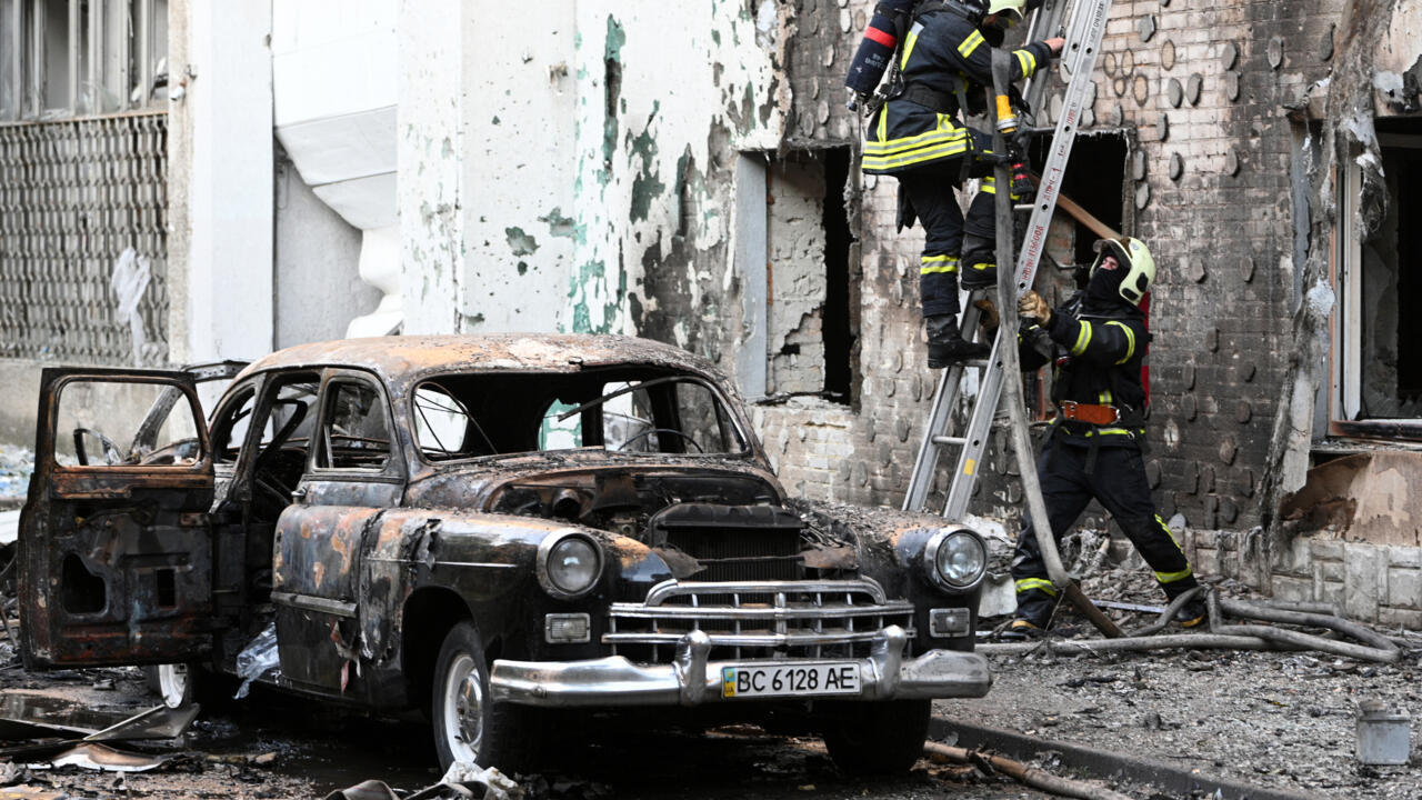 Russia Strikes Western Ukraine in Large-Scale Assault