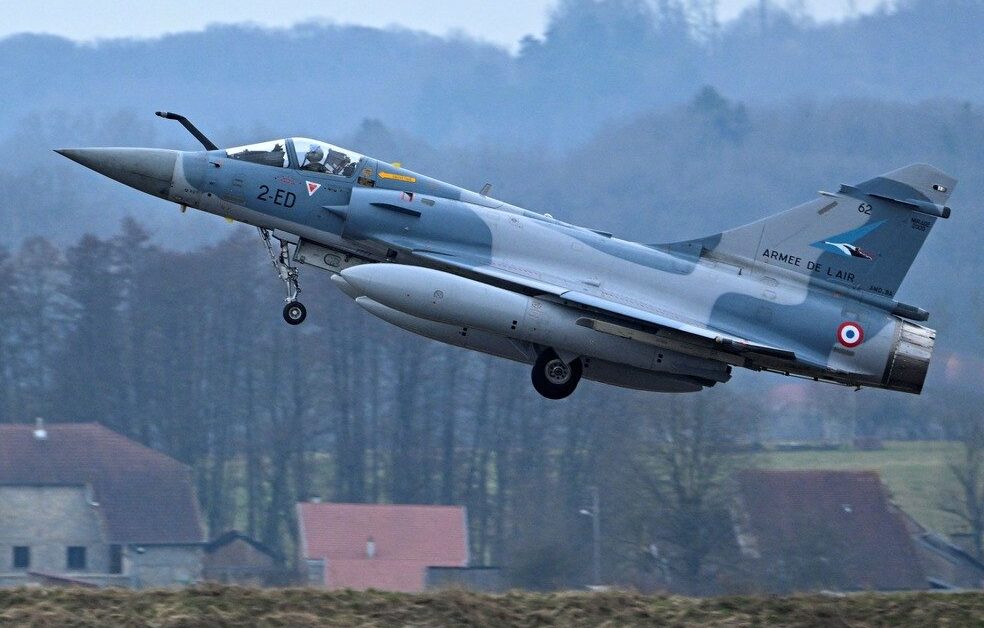 Ukrainian Mirage 2000 Fighter Jet Crashes, Pilot Ejects Safely