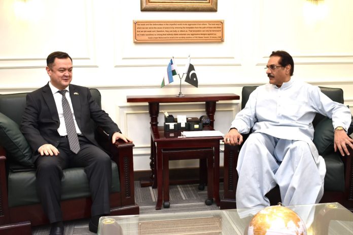 Uzbek Ambassador Meets Pakistan’s Defence Production Minister