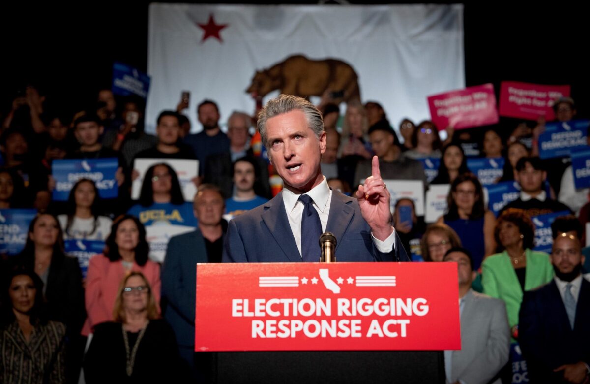 California governor calls for a special election