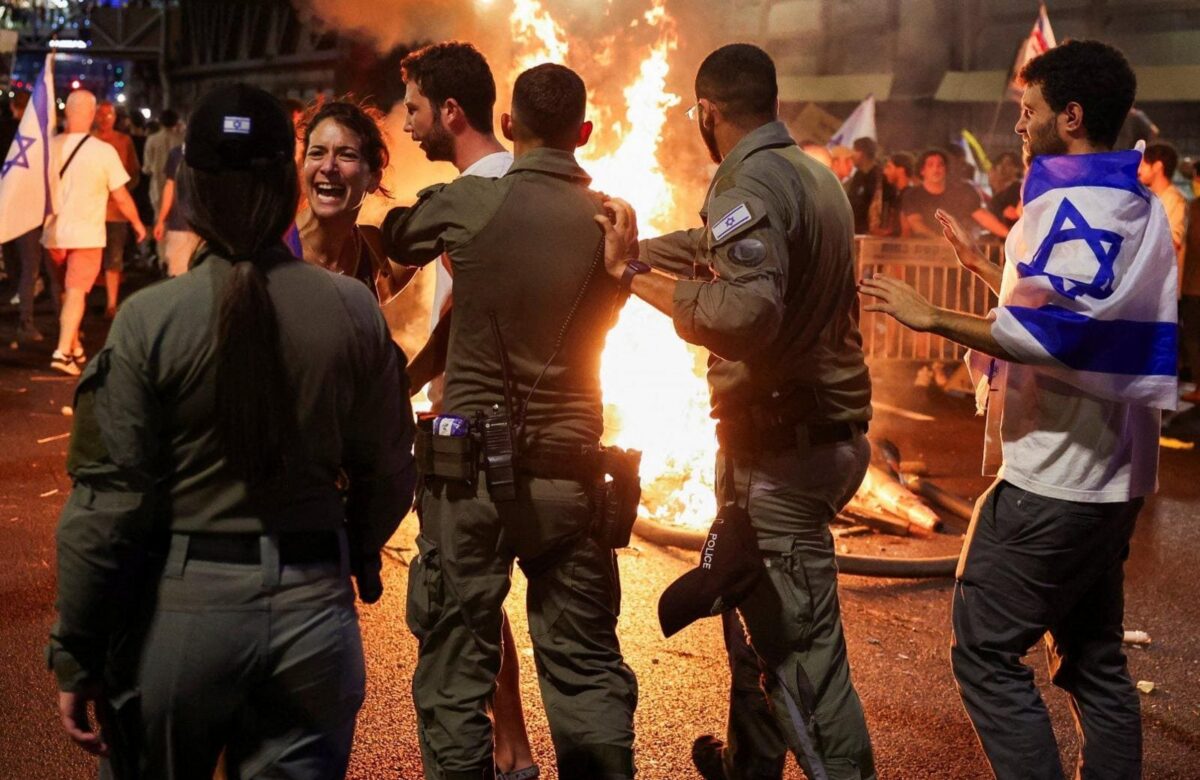 Israeli police arrest more than 30 people protesting nationwide for hostage release