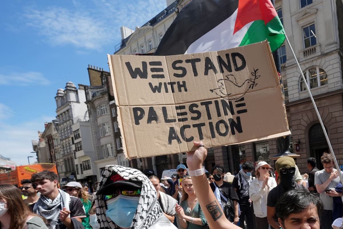London Sees Mass Arrests as 474 Detained in Protest Against Palestine Action Ban