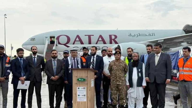 Pakistan Dispatches 18th Humanitarian Aid Shipment to Gaza