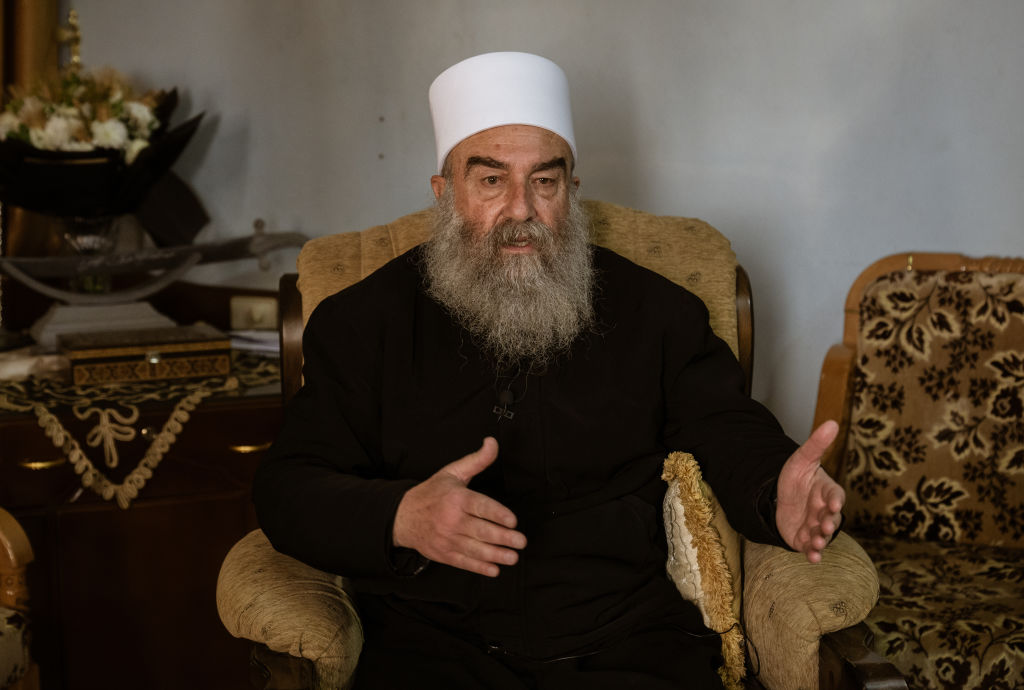 Syrian Druze Leader Hikmat al-Hijri Calls for Separate Autonomous Region