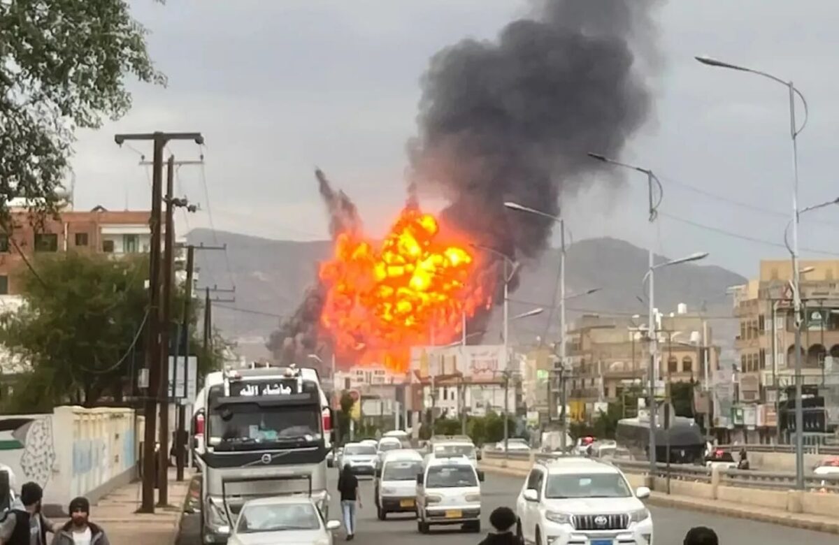 Israeli Air Strikes Kill Nine in Yemen’s Capital Sanaa
