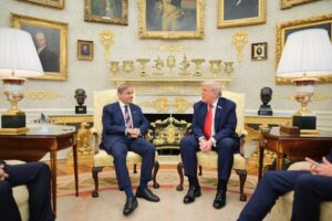 PM Shehbaz Sharif Meets President Trump at White House in Cordial Atmosphere